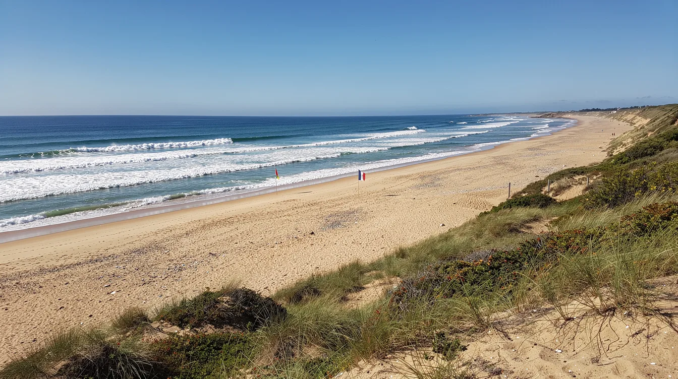 Pour voir les vagues sans renoncer à la baignade, cette plage du Morbihan coche les deux cases