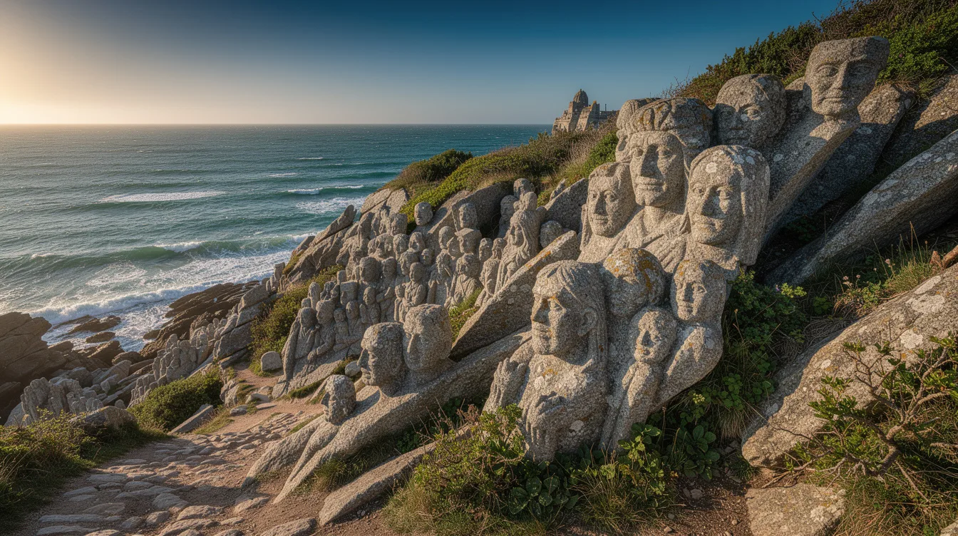 Entre Saint-Malo et Cancale, ces rochers gardent l’œuvre folle d’un abbé ermite