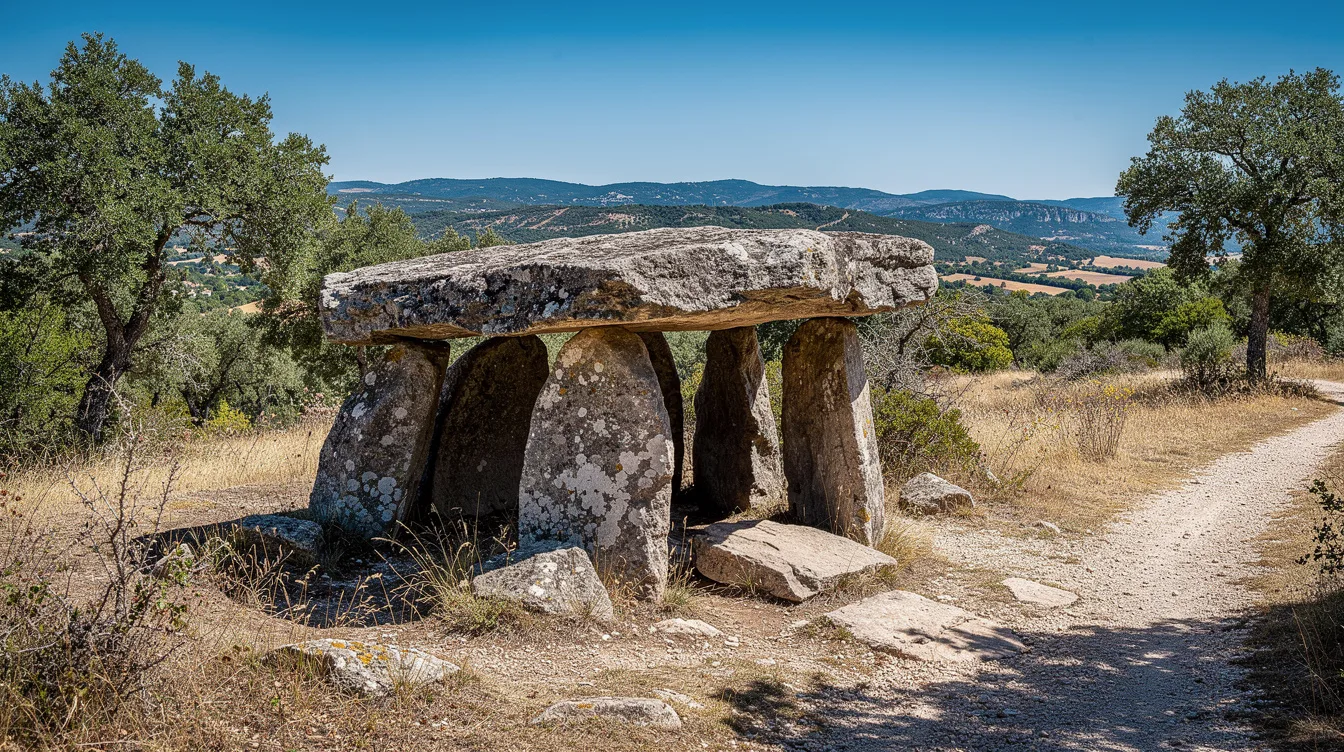 Ce village du Vaucluse veille sur un dolmen dont la dalle pèse 6 tonnes