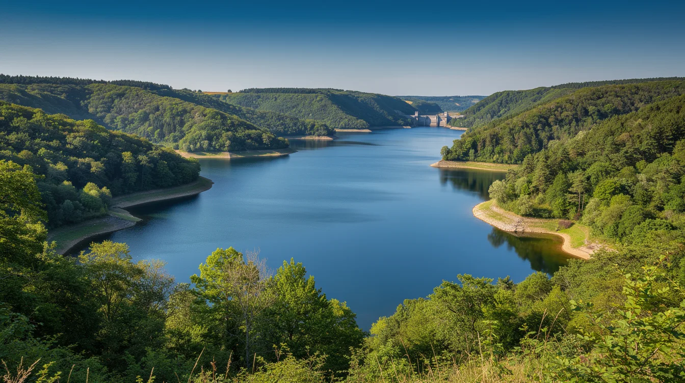 La vallée de l’Orne engloutie a laissé place à ce lac de 6 km en Normandie