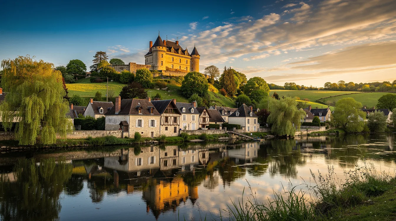 Ce village d’Indre-et-Loire où 350 habitants vivent à l’ombre d’un château toujours polonais