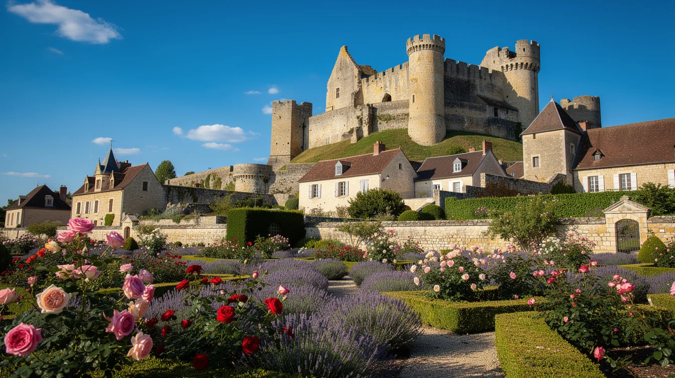 Ce village fortifié du Loiret, l’un des deux seuls labellisés « Jardin remarquable