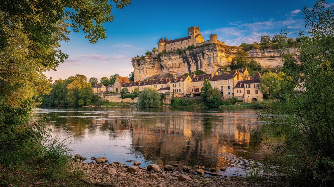 Ce village de Dordogne abrite le château qui dominait l’une des quatre baronnies du Périgord