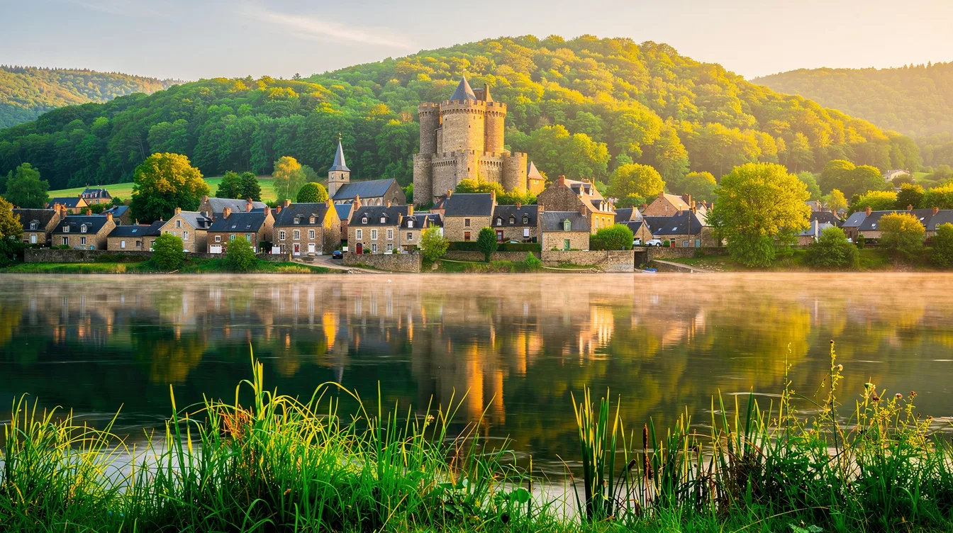 Ce village de 154 âmes parle wallon et cache un château fort du IXe siècle