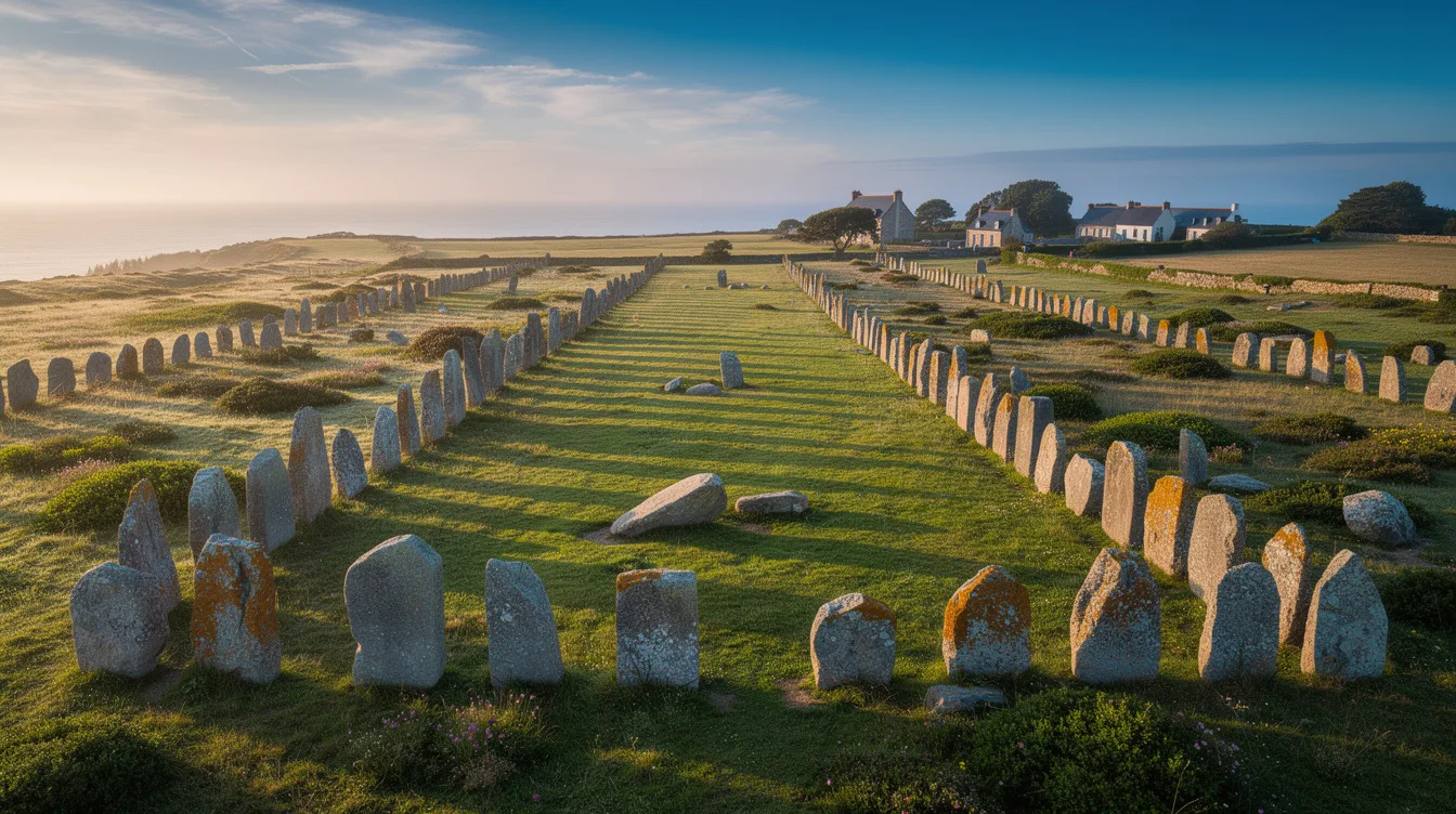 Plus anciens que le Mont-Saint-Michel, les alignements de Carnac dressent 2 934 menhirs