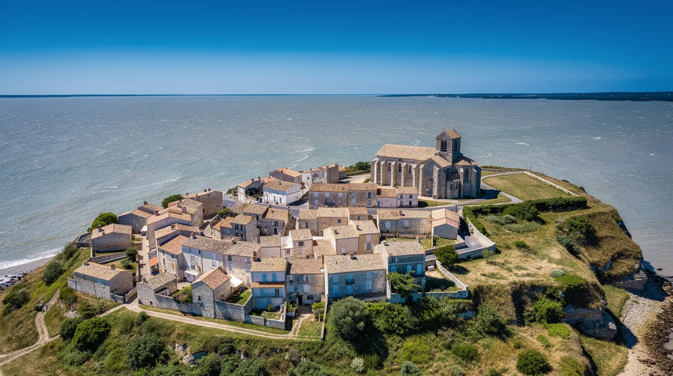 Fondée par Édouard Ier en 1284, cette bastide domine encore les eaux de l’estuaire