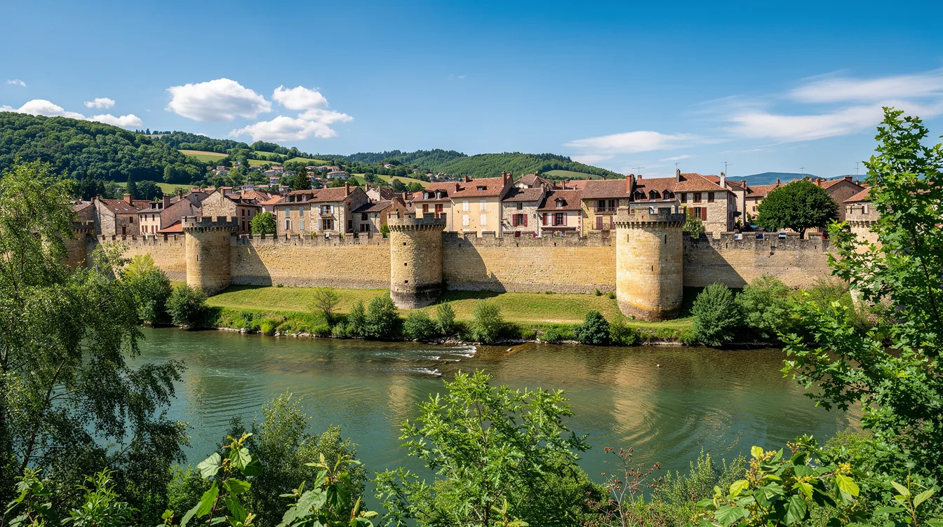 Ce village béarnais garde les fortifications d’un roi de Navarre