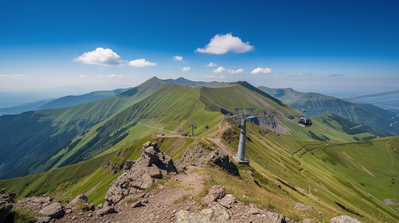 Le plus grand stratovolcan d’Europe est français : son sommet se visite en téléphérique