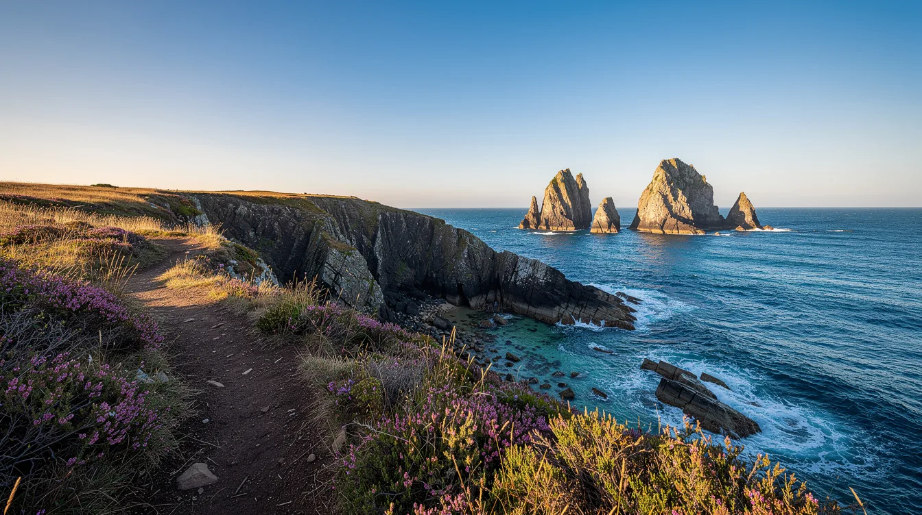 Séparée du continent depuis 7000 av. J.-C., cette île bretonne a gardé son horizon