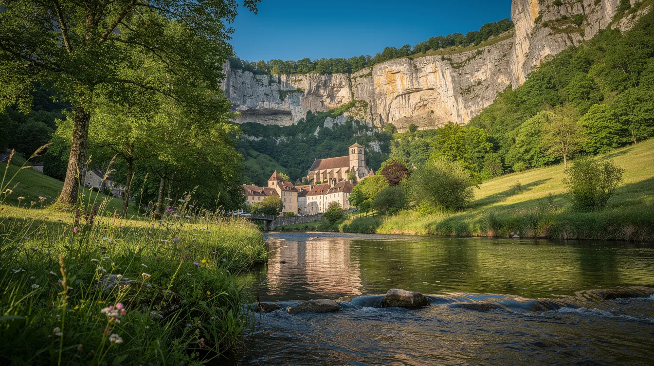 Selon la tradition, douze moines partirent de ce village jurassien pour fonder Cluny