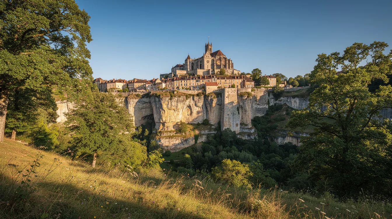 Face au canyon de l’Alzou, la Vierge noire veille dans cette cité de pèlerinage