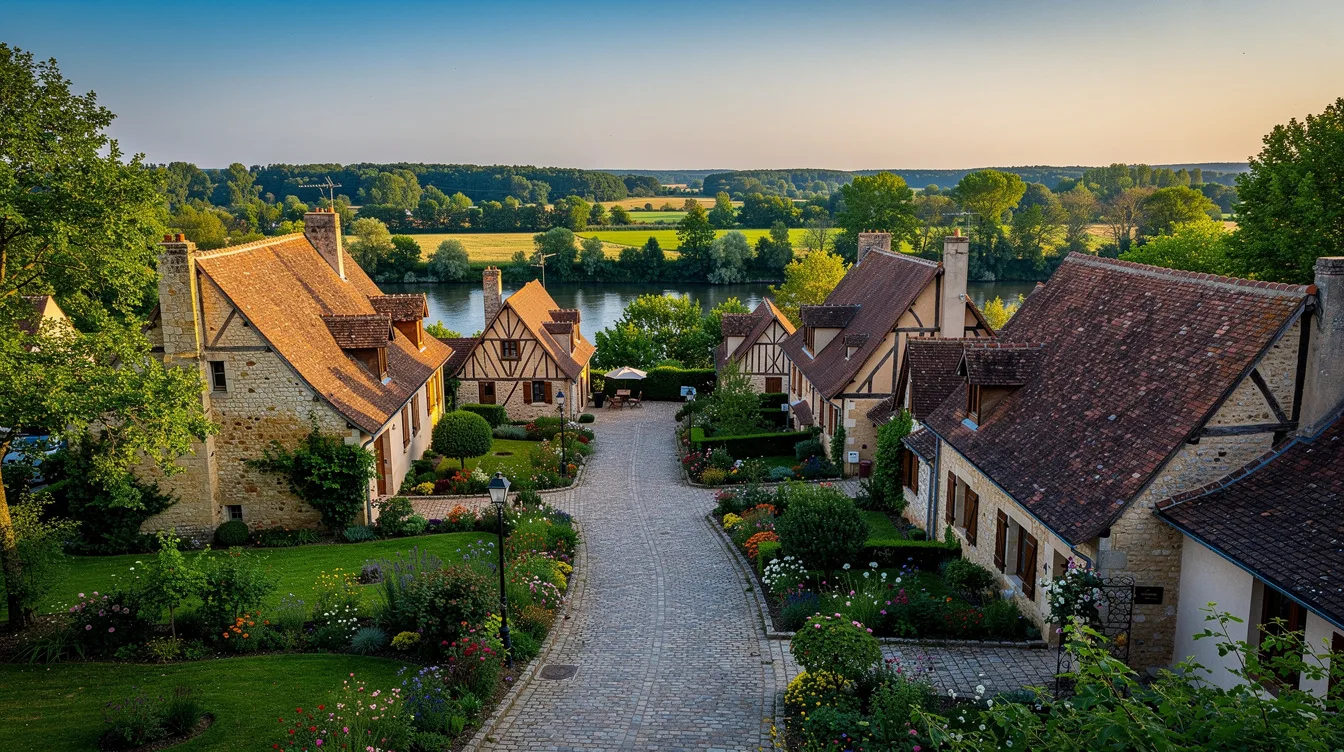 Reconstruites dans l’esprit berrichon, les maisons de ce village du Cher racontent les années 1930