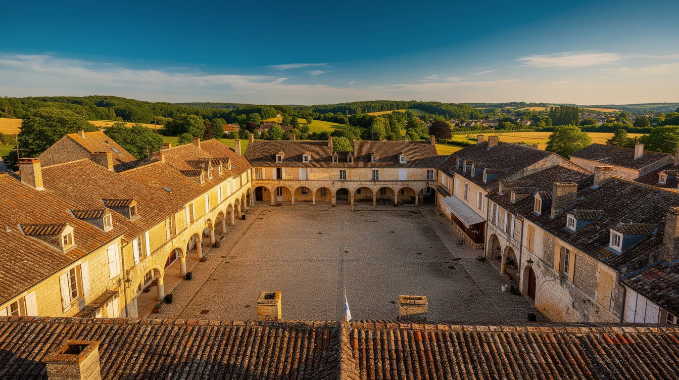 Fondé en 1284, ce village de Dordogne a conservé son plan médiéval