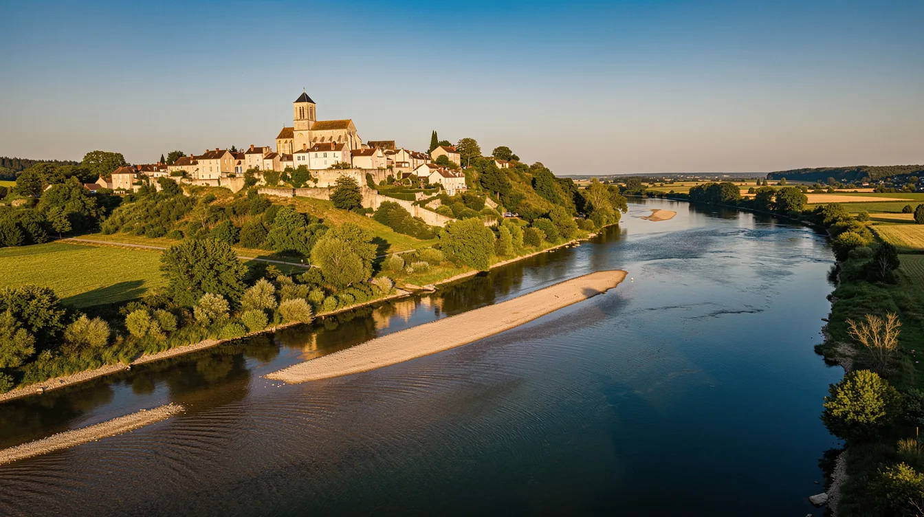 La Loire et la Vienne se rejoignent sous ce village de Touraine sans mélanger leurs eaux