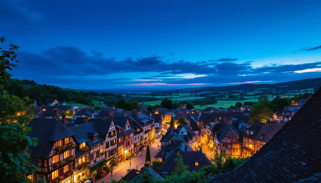 Près de Colmar, ce village de la Route des Vins garde un centre médiéval tout en rondeur