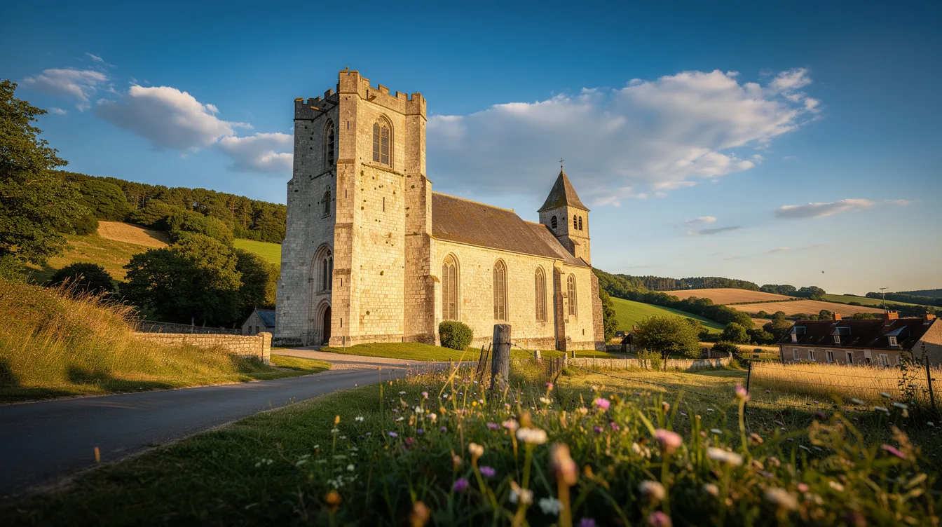 Pourquoi cette église de l’Aisne a-t-elle été bâtie avec des tours défensives ?