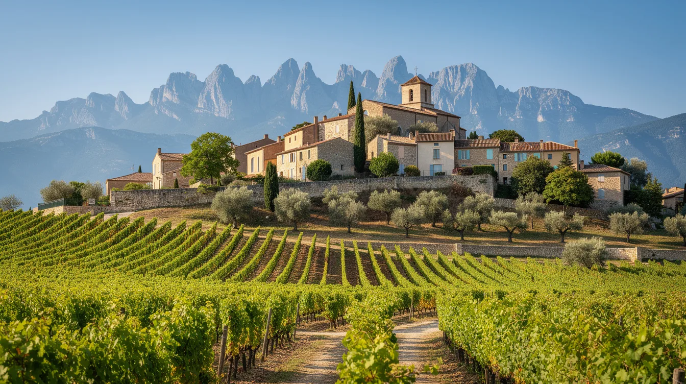Pourquoi une charte de 611 fait-elle de ce village du Vaucluse une escale viticole à part ?