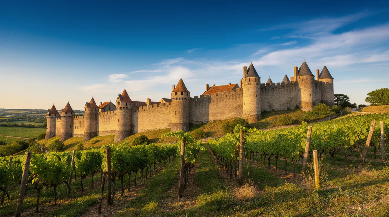 Avec ses 52 tours, cette forteresse de l’Aude se visite comme un décor grandeur nature