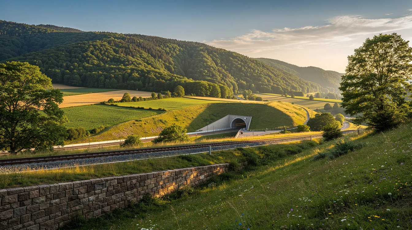 Sous Saverne, 4 km de tunnel ont été creusés pour la LGV Est européenne