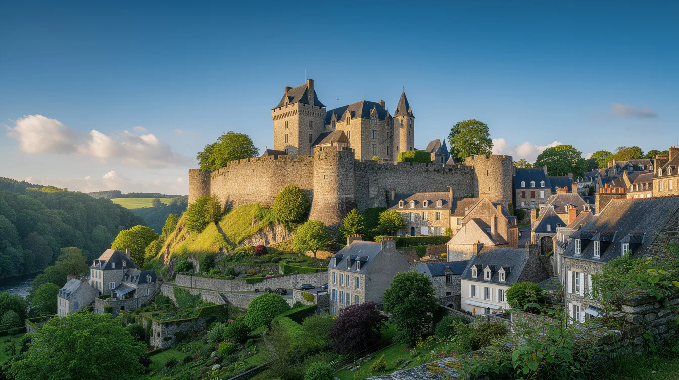 Le château breton qui aligne 11 tours et se présente comme le plus grand d’Europe