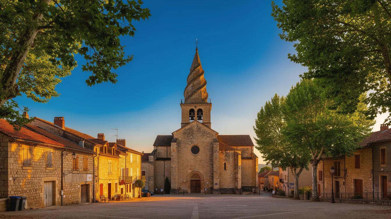 Pourquoi la flèche de cette église de l’Aveyron tourne-t-elle sur elle-même ?