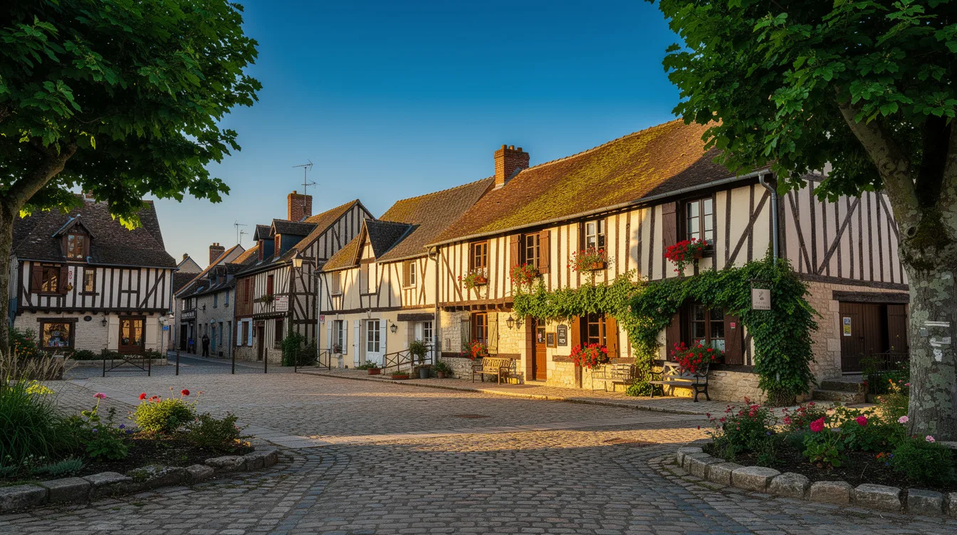 Ce village, parmi Les Plus Beaux Villages de France, cache ses maisons XVIIe-XVIIIe