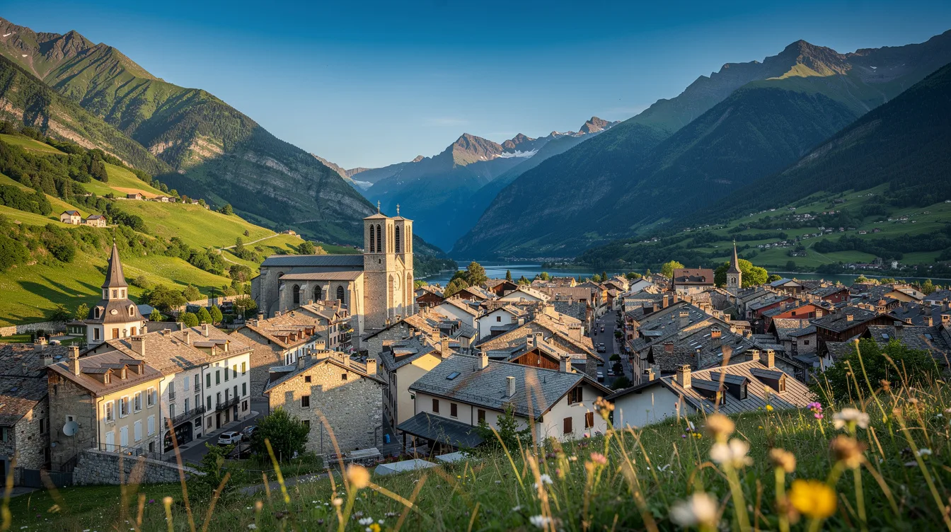 Entre l’Arc et l’Arvan, cette cité savoyarde ouvre la route des grands cols