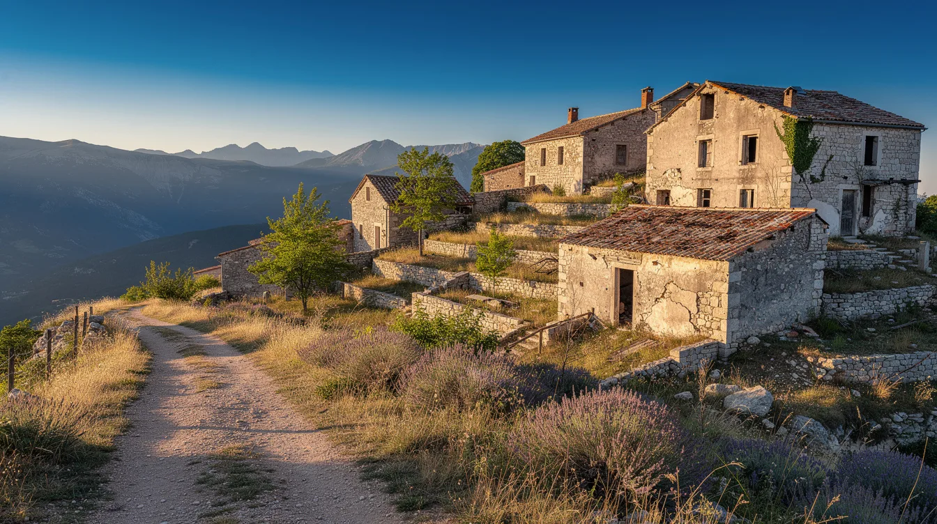 Déserté dans les années 1970, ce village des Alpes se reconstruit pierre après pierre