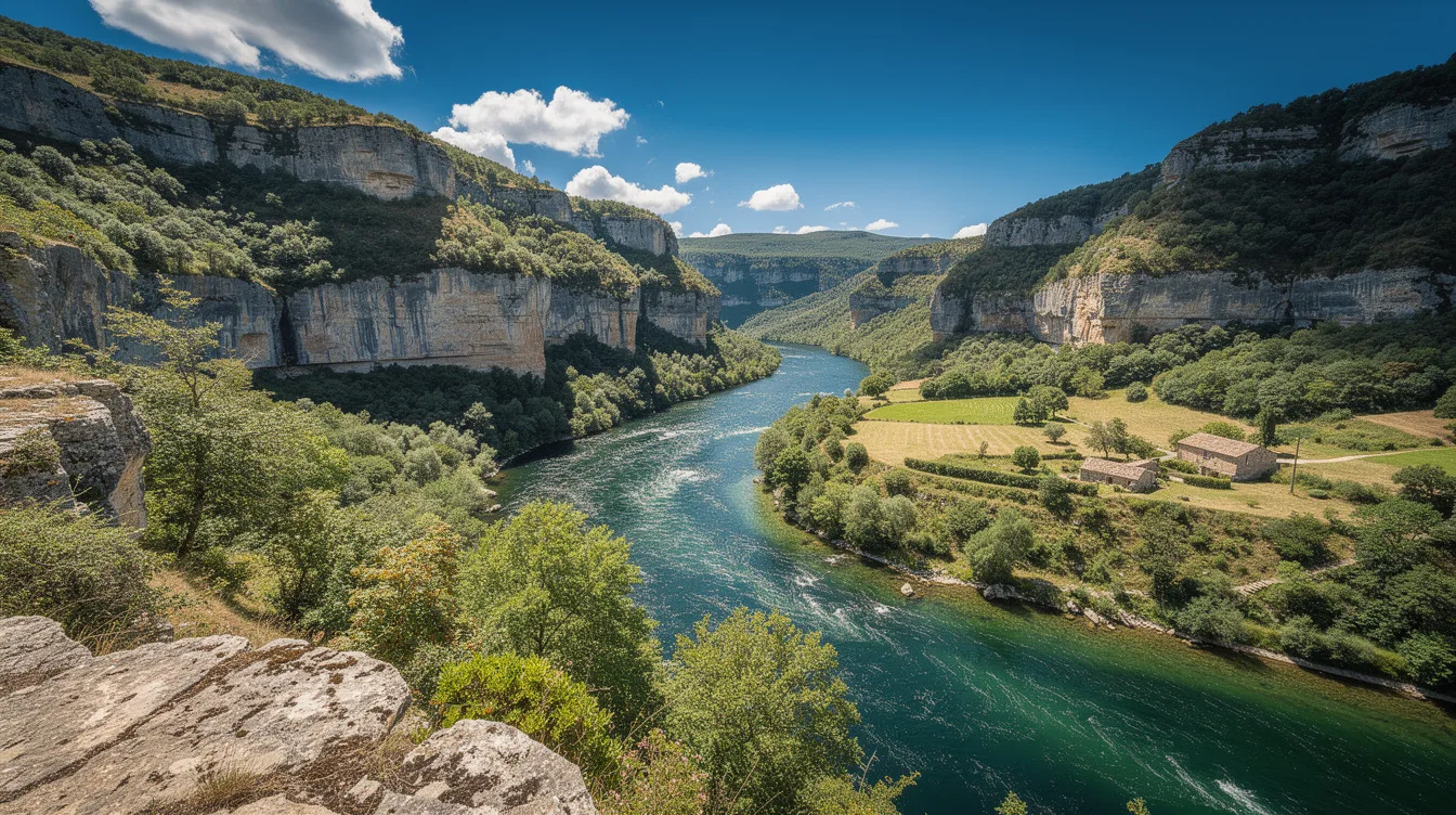 À travers 99 communes, cette rivière mène des Cévennes aux gorges du Tarn