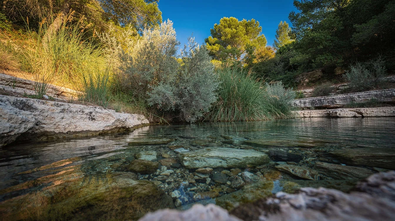 Sous les garrigues de l’Hérault, cette source fournit l’eau de 74 % de la Métropole de Montpellier