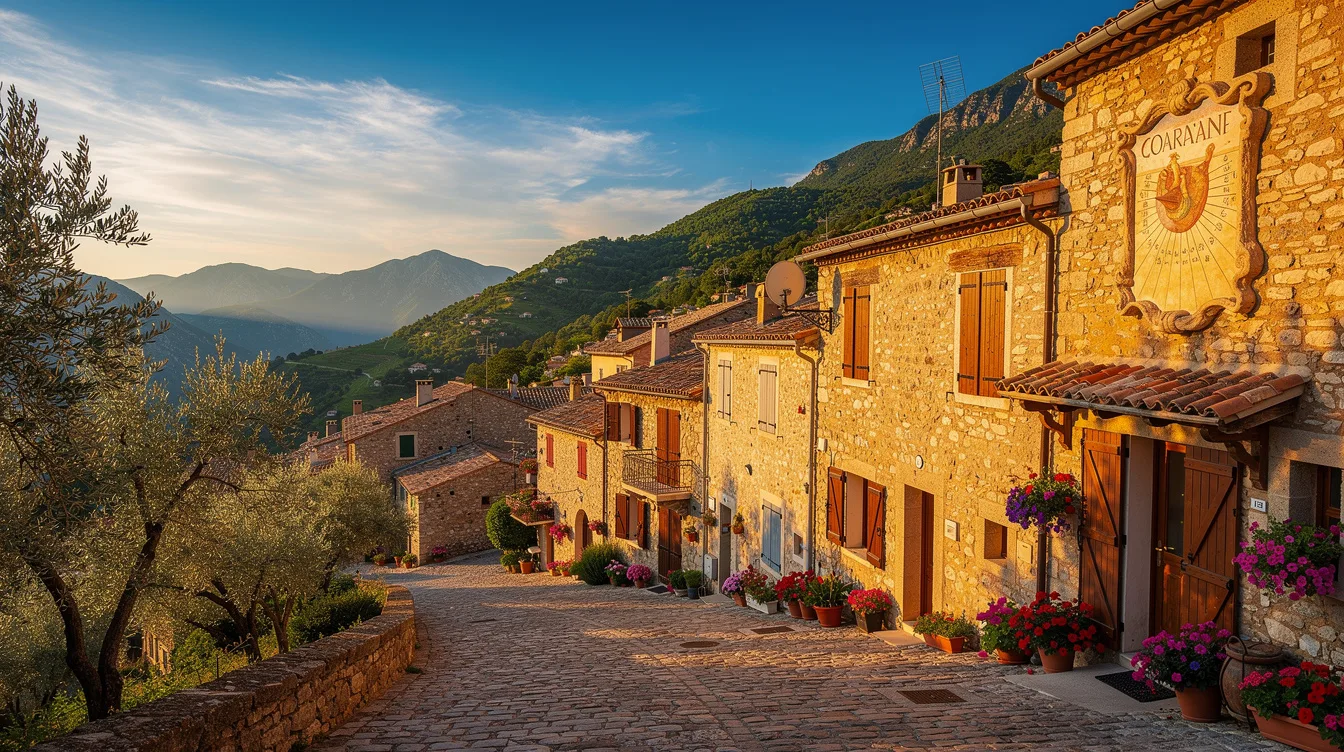 Des artistes ont posé huit cadrans solaires dans ce village médiéval des Alpes-Maritimes