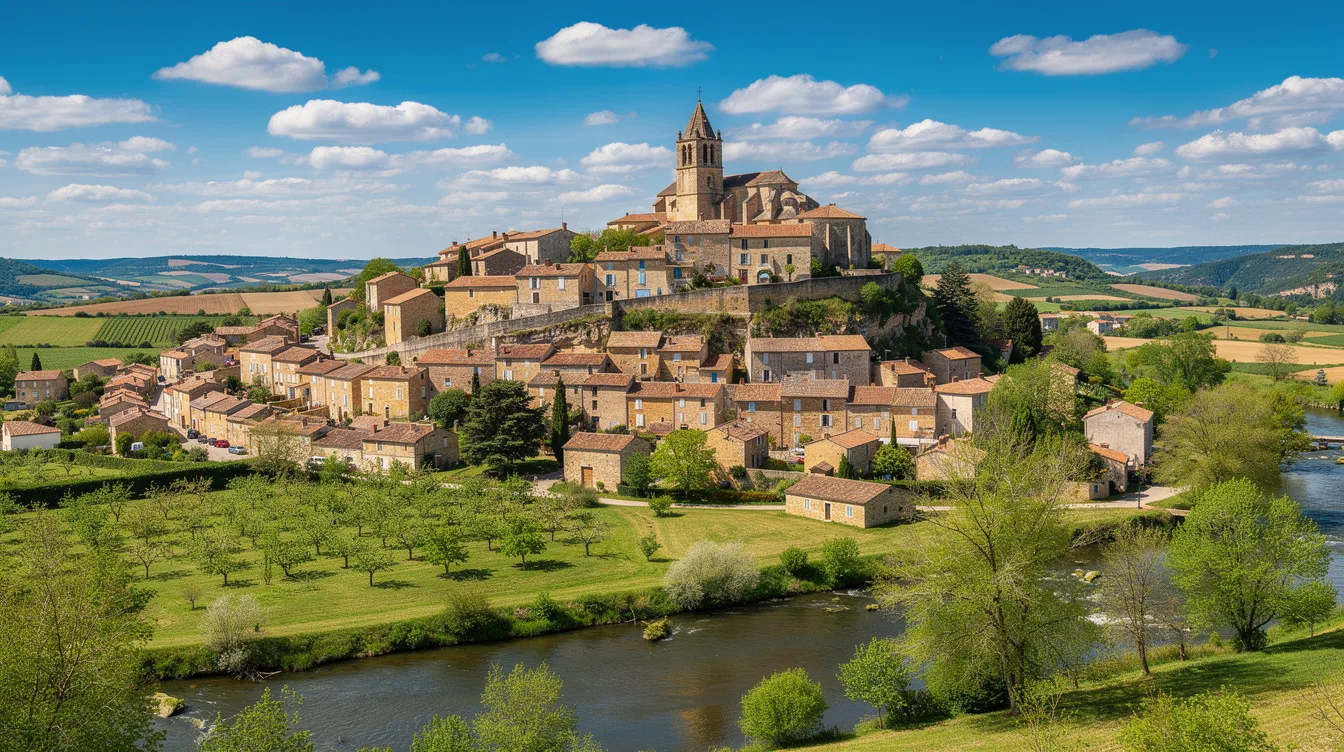 Assiégée pendant 50 jours en 1212, cette cité du Lot-et-Garonne surplombe toujours le fleuve