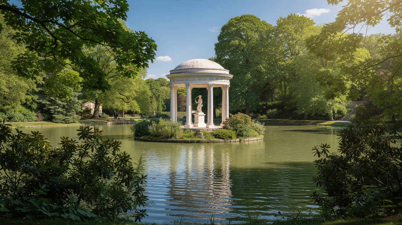 Pourquoi une statue de l’Amour tient-elle la massue d’Hercule sur un îlot de Versailles ?