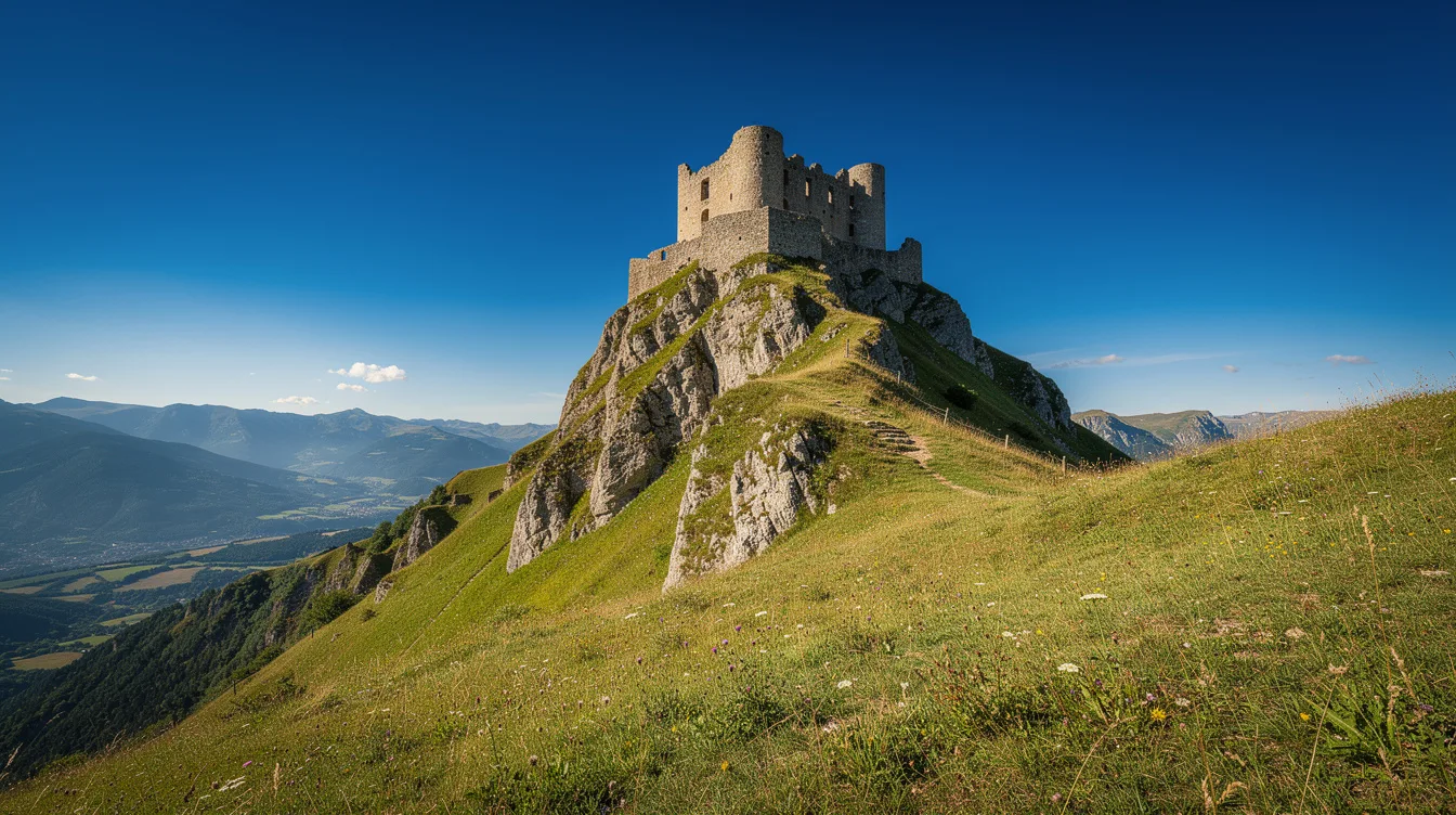 Au pied des Pyrénées, cette forteresse perchée porte la mémoire cathare depuis 1244