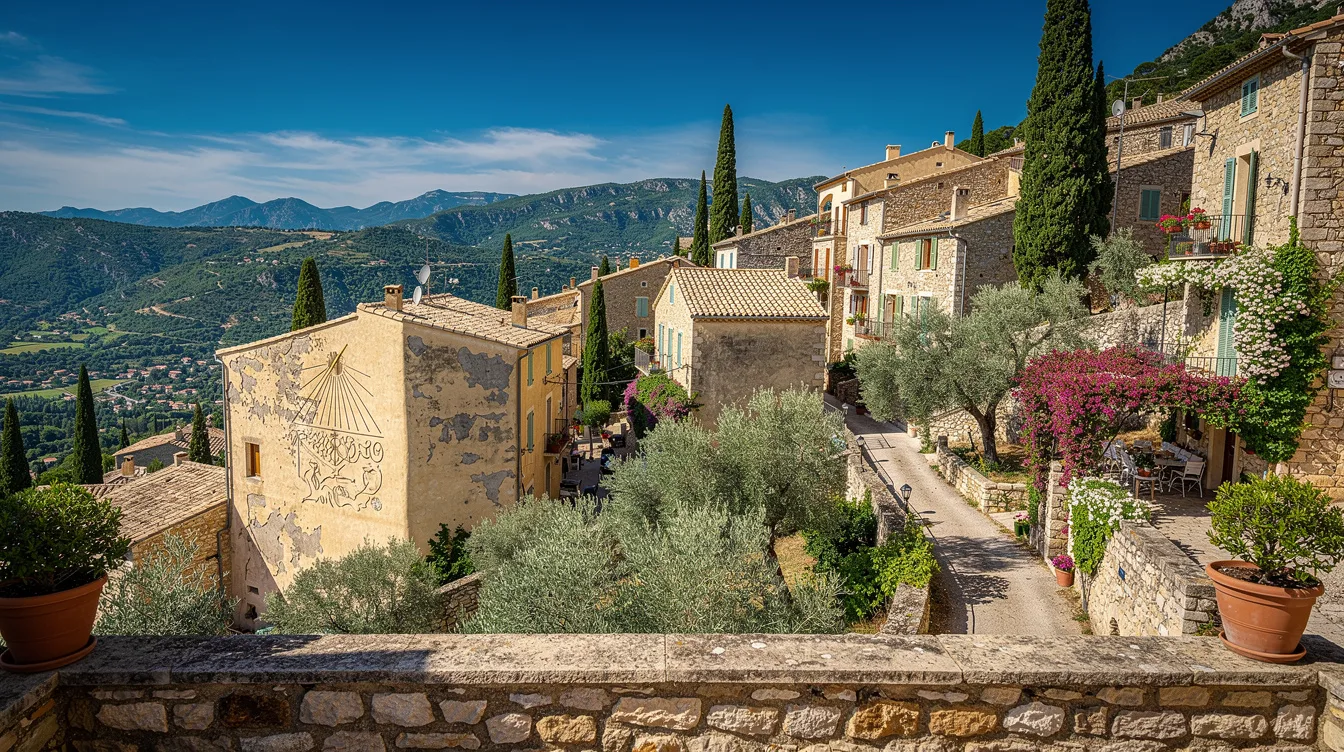 Ce village perché cache huit cadrans solaires, dont un réalisé avec Jean Cocteau