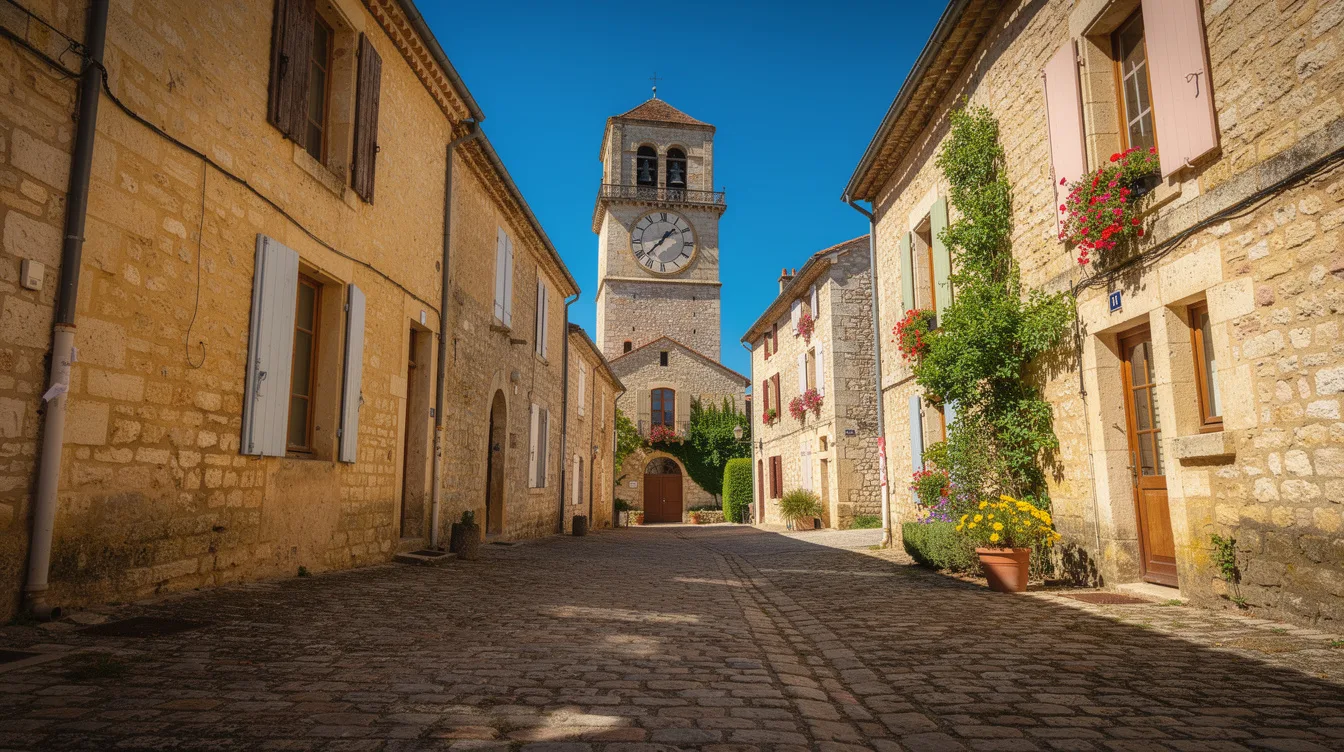 Cette bastide du Lot-et-Garonne abrite une horloge lunaire depuis 1637