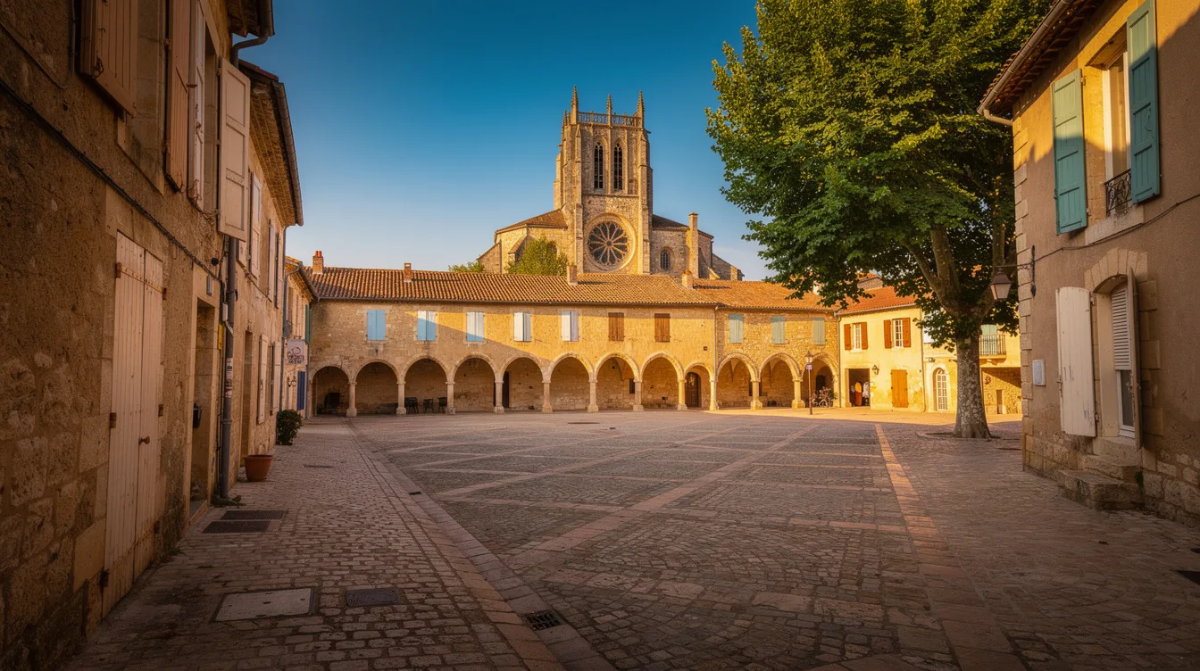 Cette bastide de l’Aveyron a mis trois siècles à bâtir sa collégiale
