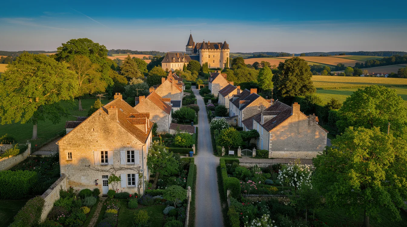 Ce village d’Indre-et-Loire où 107 habitants côtoient huit monuments historiques