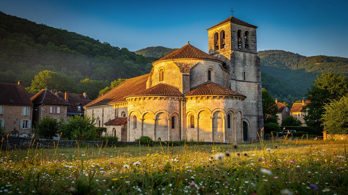 Un Christ en bois du XIIIe siècle veille encore dans cette église romane de Corrèze