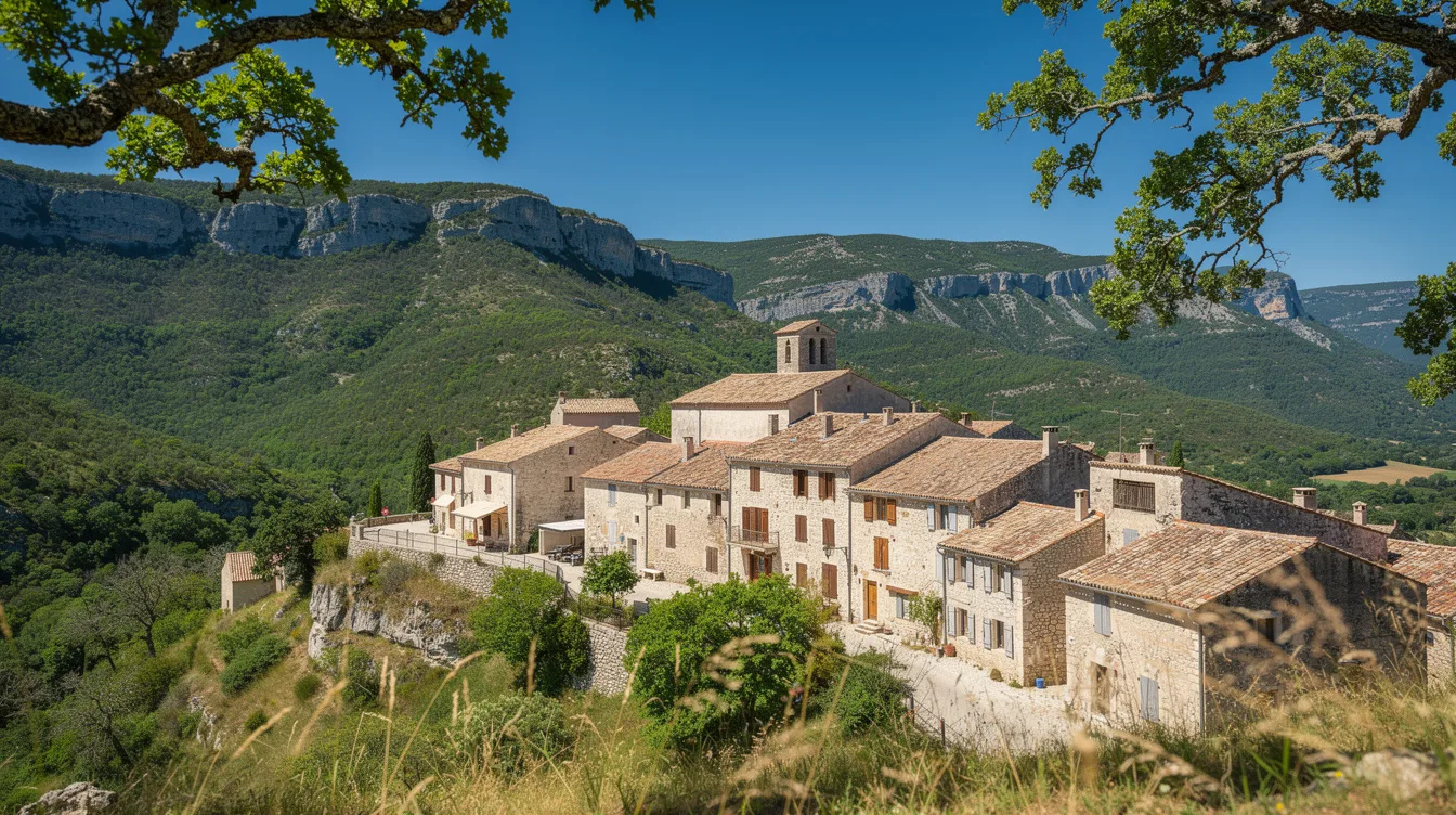 Au cœur des Préalpes, ce village du Verdon ne compte que 72 habitants