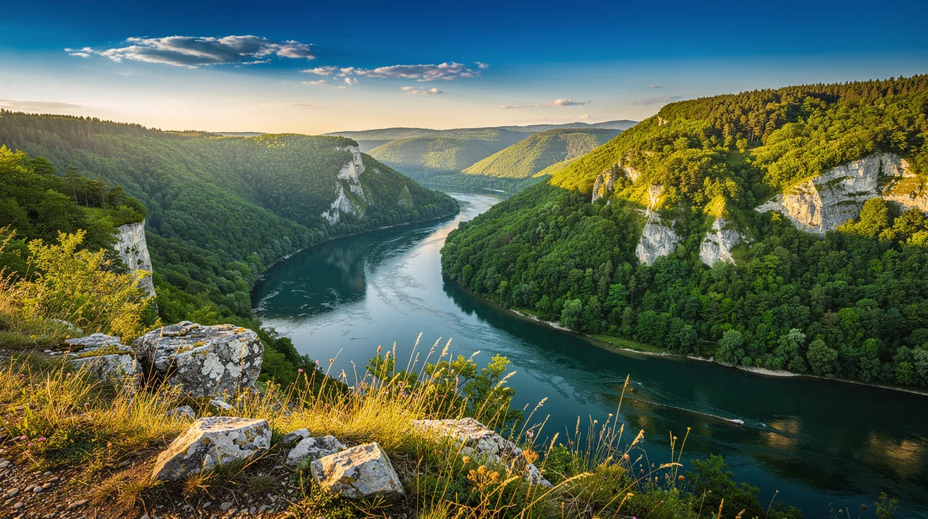 Pourquoi le Doubs dessine-t-il de si grandes boucles à travers le Jura ?