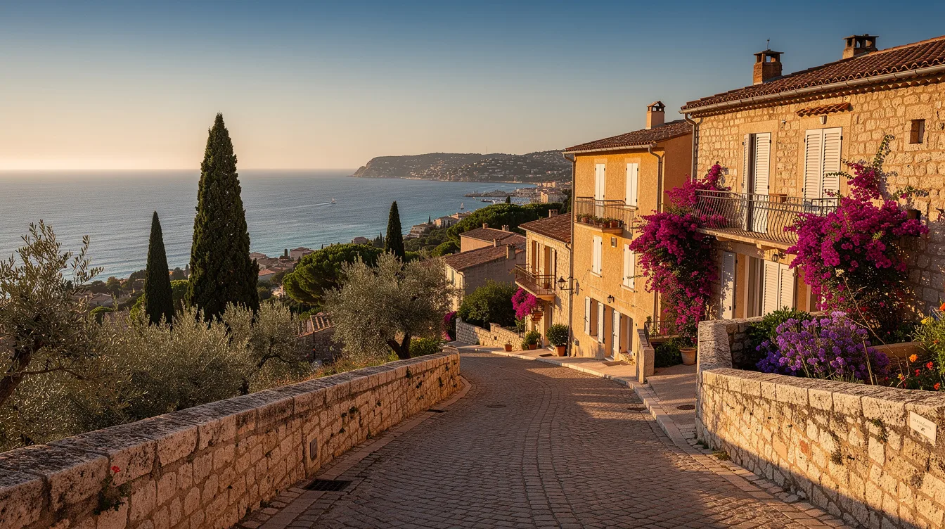 À 8 km de Saint-Tropez, ce village perché du Var ouvre ses ruelles sur la Méditerranée