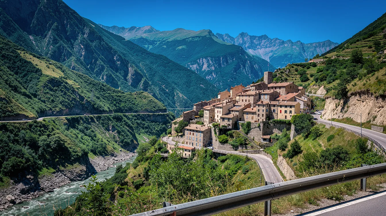 Dans les Alpes-Maritimes, ce village médiéval ne relie ses deux routes qu’à pied