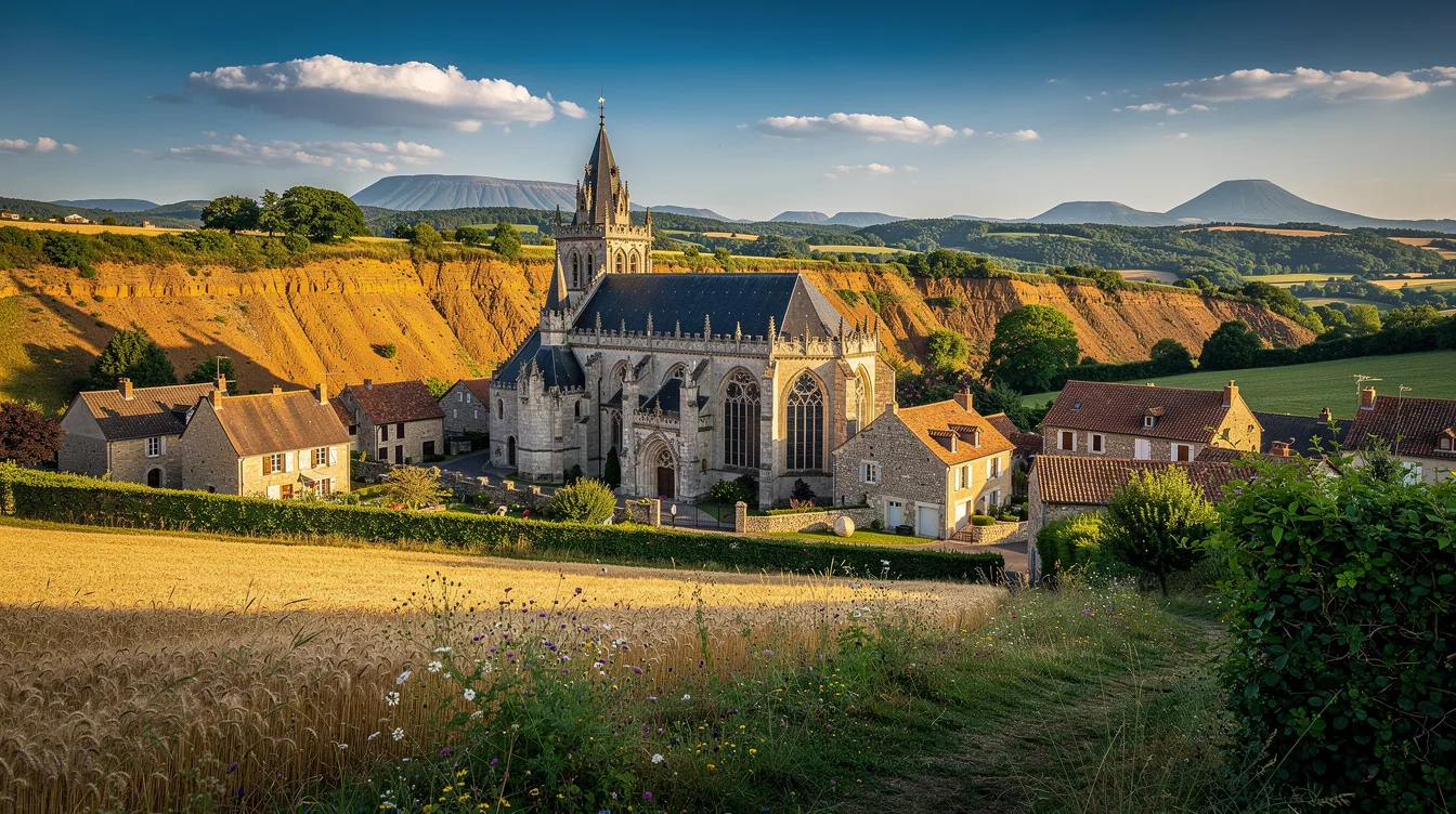 Que fait une Sainte-Chapelle du XVIe siècle dans ce village du Puy-de-Dôme ?