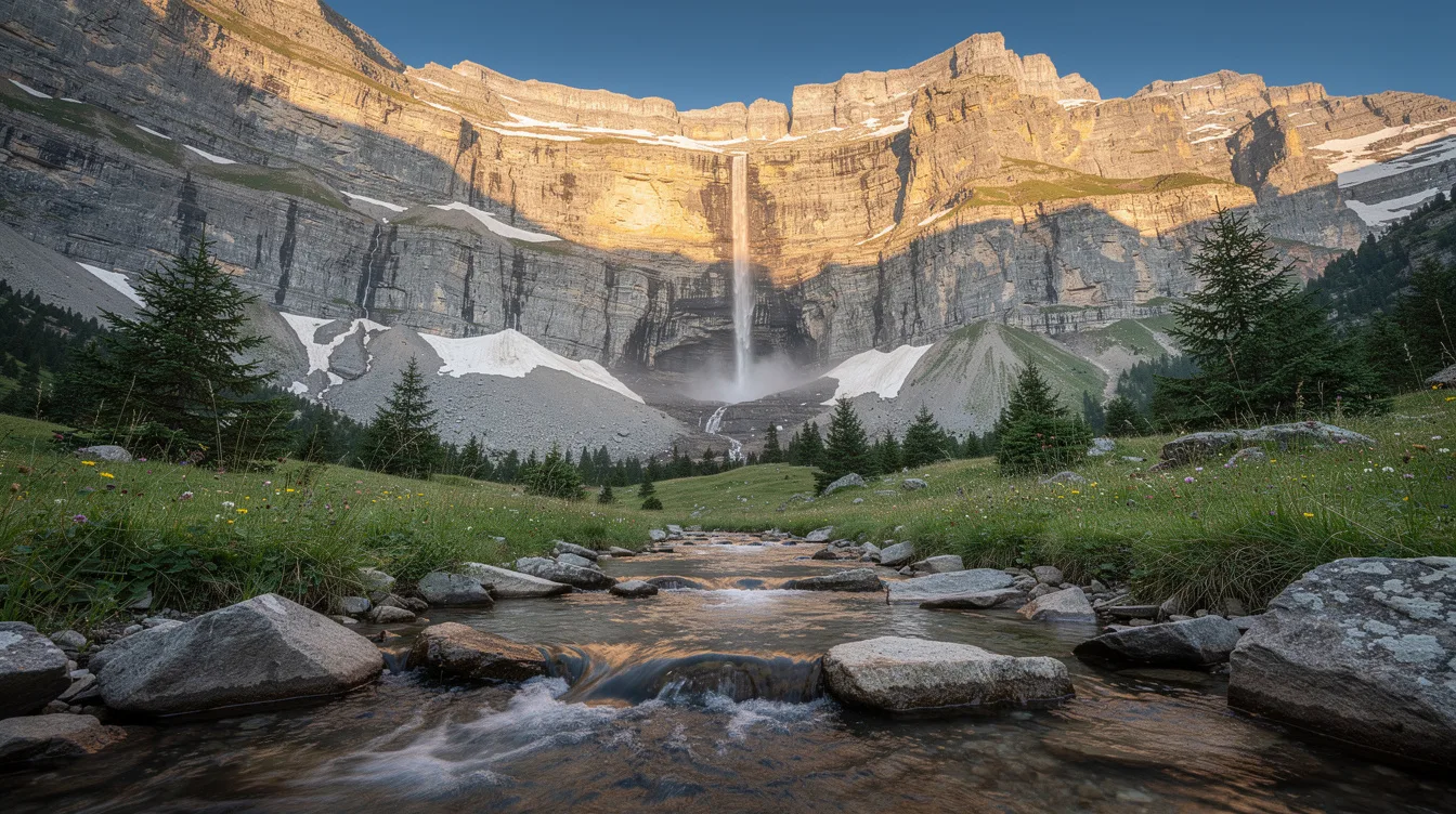 La plus haute chute d’eau de France se mérite : 2 heures de marche depuis ce village pyrénéen