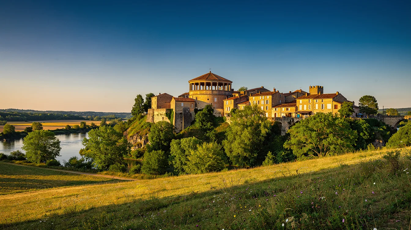 Cette halle ronde du Tarn-et-Garonne donne son visage à un village perché sur la Garonne