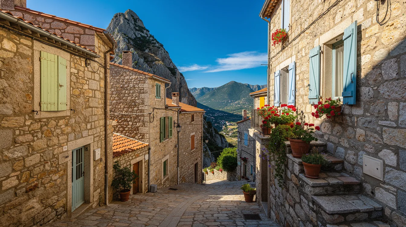 Pourquoi les maisons de ce village d’Haute-Corse sont-elles toutes soudées ?