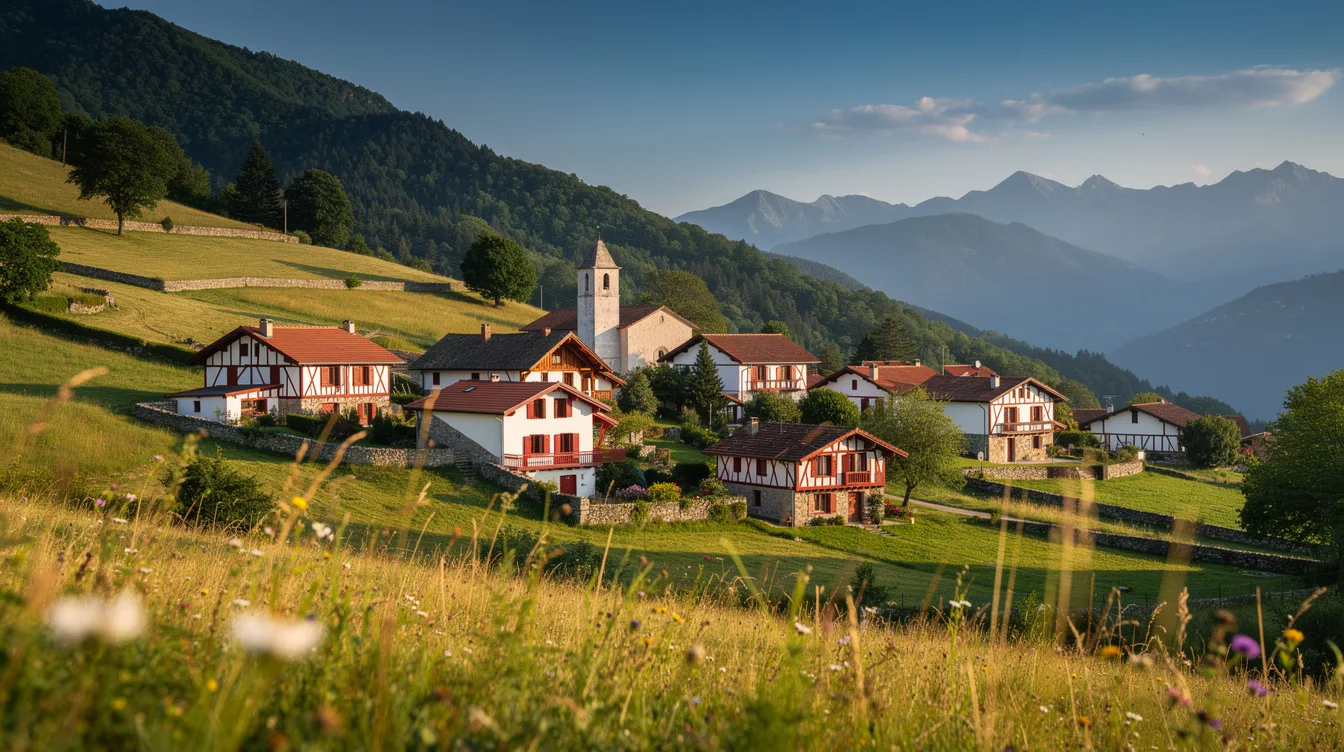 Ce village partage 25 km de frontière avec l’Espagne, une avancée française en Navarre