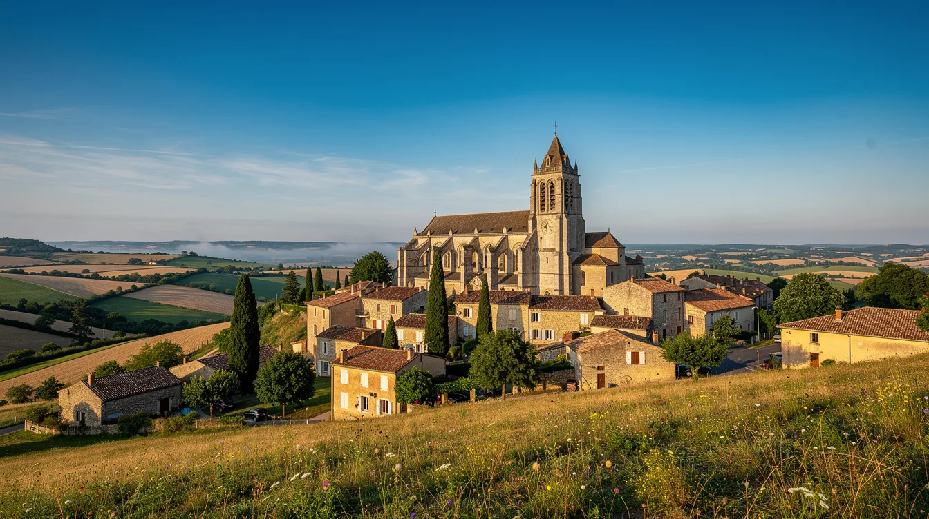 Dans ce village du Tarn-et-Garonne, la vie de saint Martin se lit sur des tapisseries flamandes
