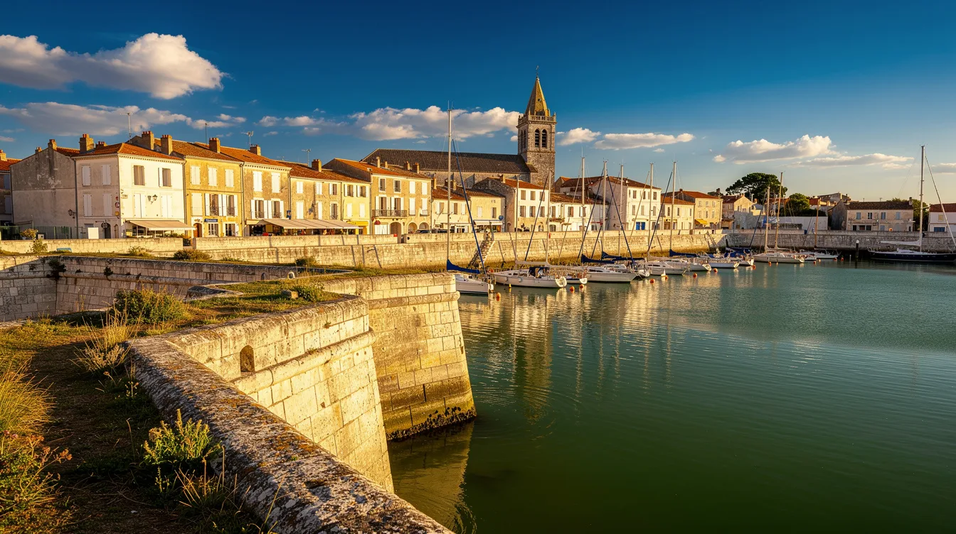 5 000 soldats et 100 cavaliers ont débarqué en 1627 dans cette cité de l’île de Ré